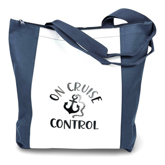 Deluxe Zip Tote Bag "On Cruise Control"