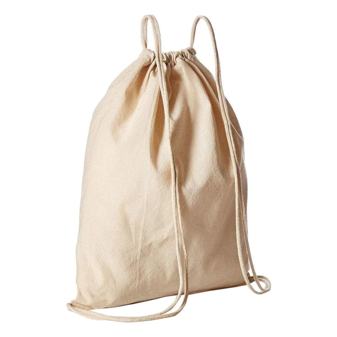 Drawstring Backpack “Sunshine Good Times Tan Lines”