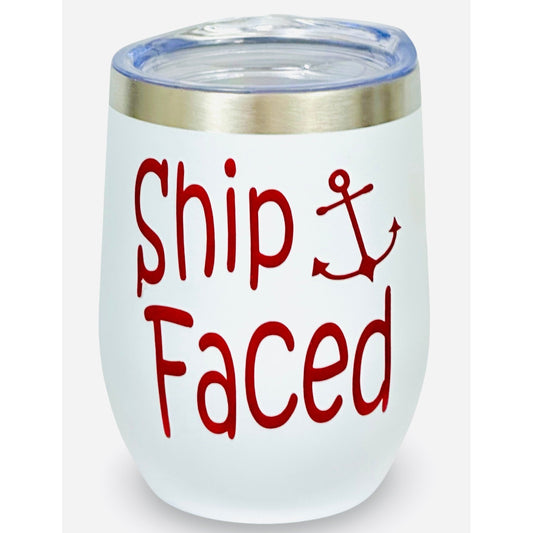 12oz Tumbler "Ship Faced"