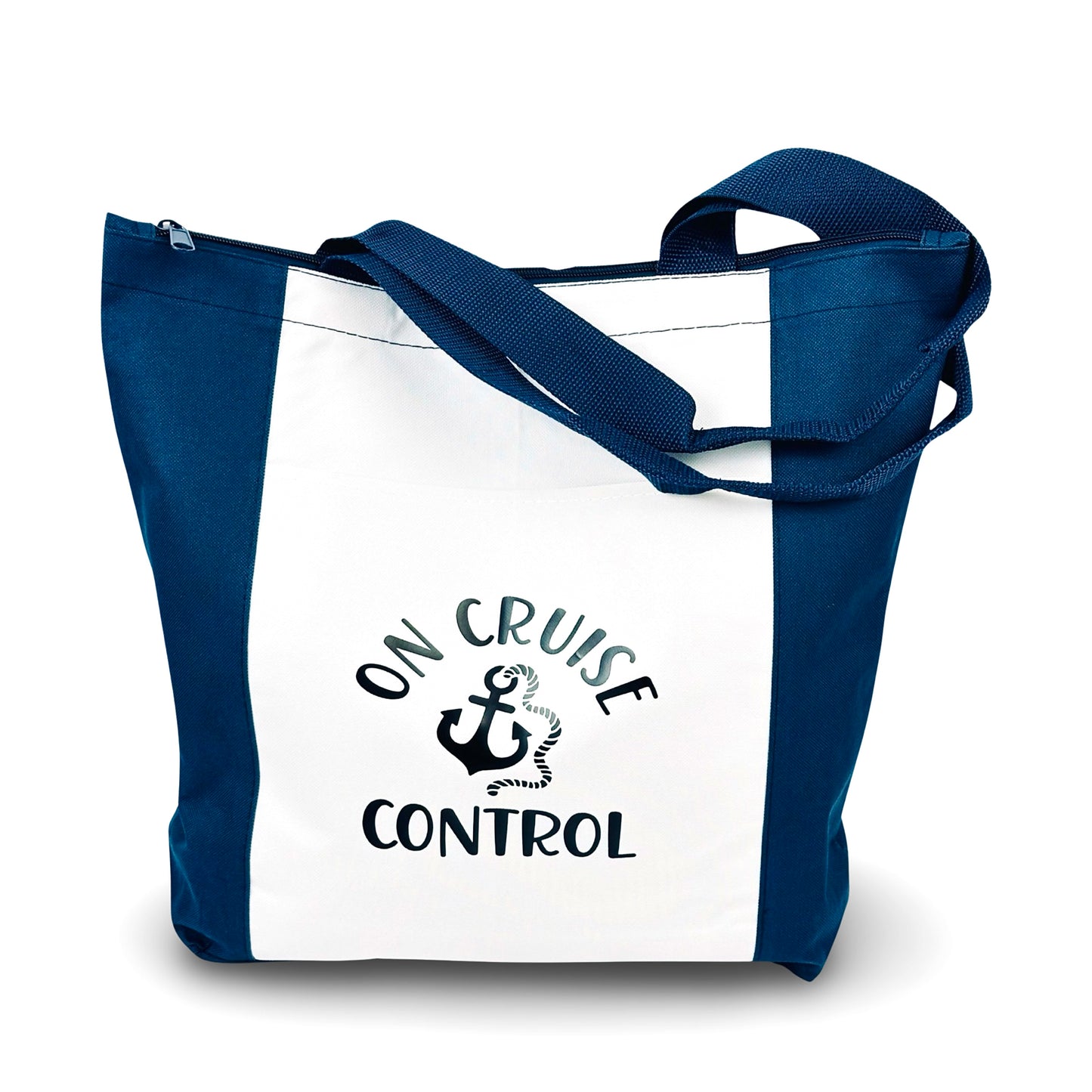 Deluxe Zip Tote Bag "On Cruise Control"