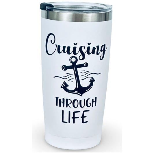 20oz Tumbler "Cruising Through Life"