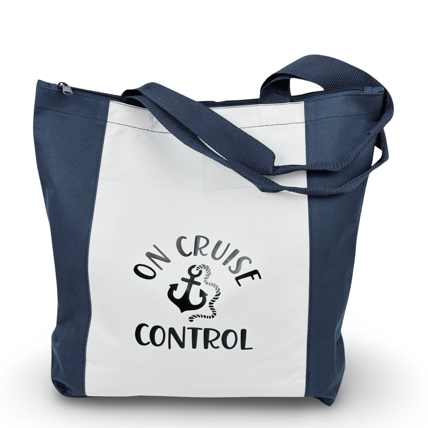 Deluxe Zip Tote Bag "On Cruise Control"