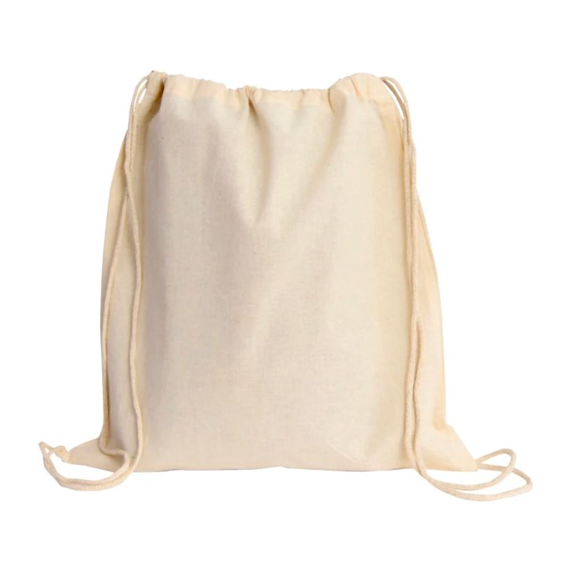 Drawstring Backpack “Sunshine Good Times Tan Lines”