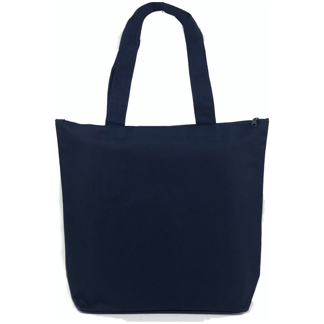 Deluxe Zip Tote Bag "The Tea is Calling and I Must Go"