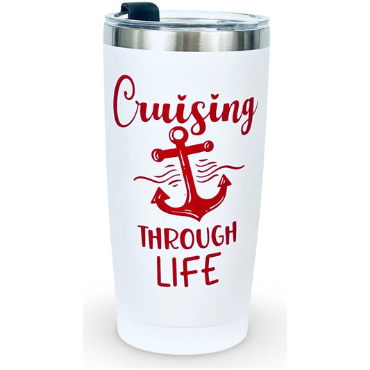 20oz Tumbler "Cruising Through Life"