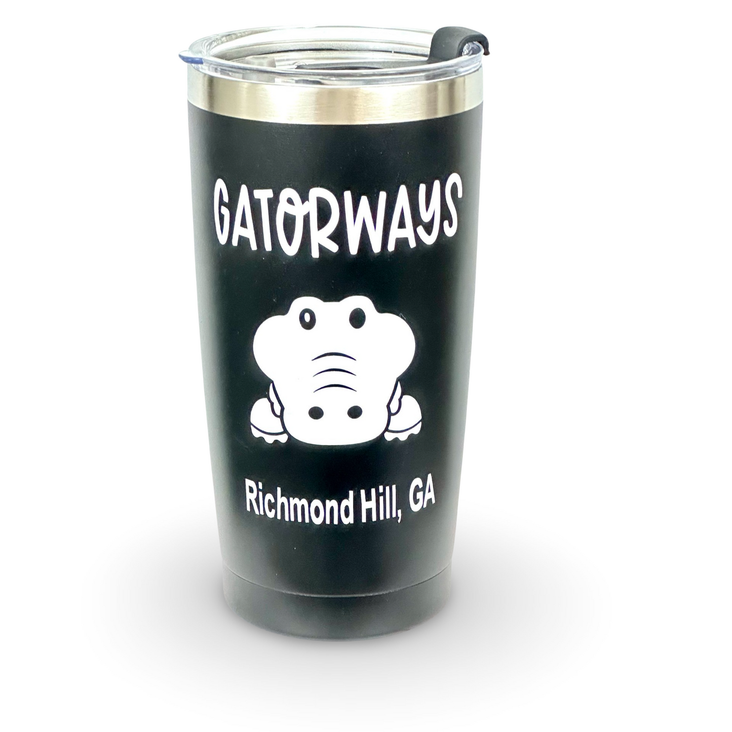 20oz Tumbler "Gatorways Richmond Hill, GA"