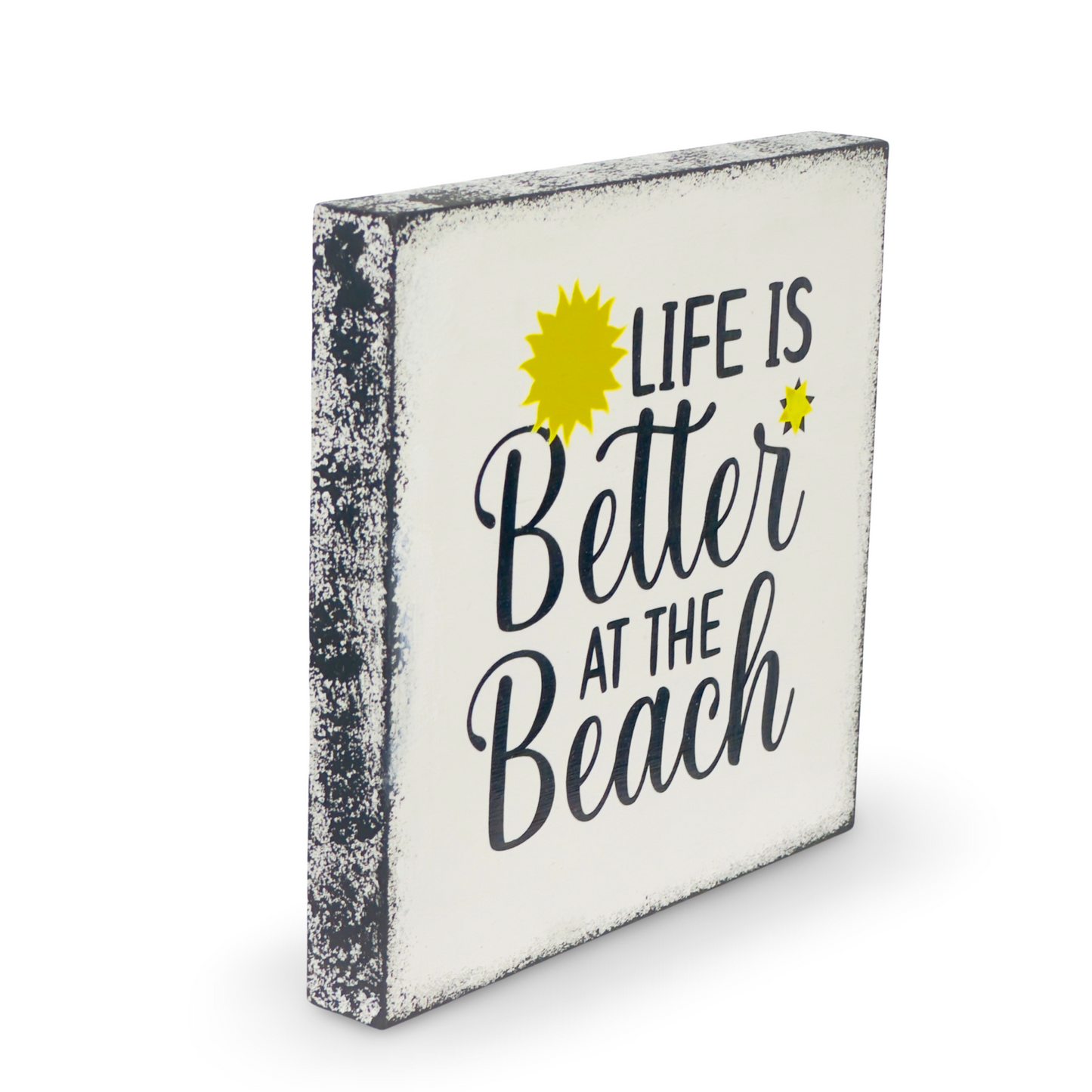 Small Wood Box Sign “Life Is Better At The Beach”