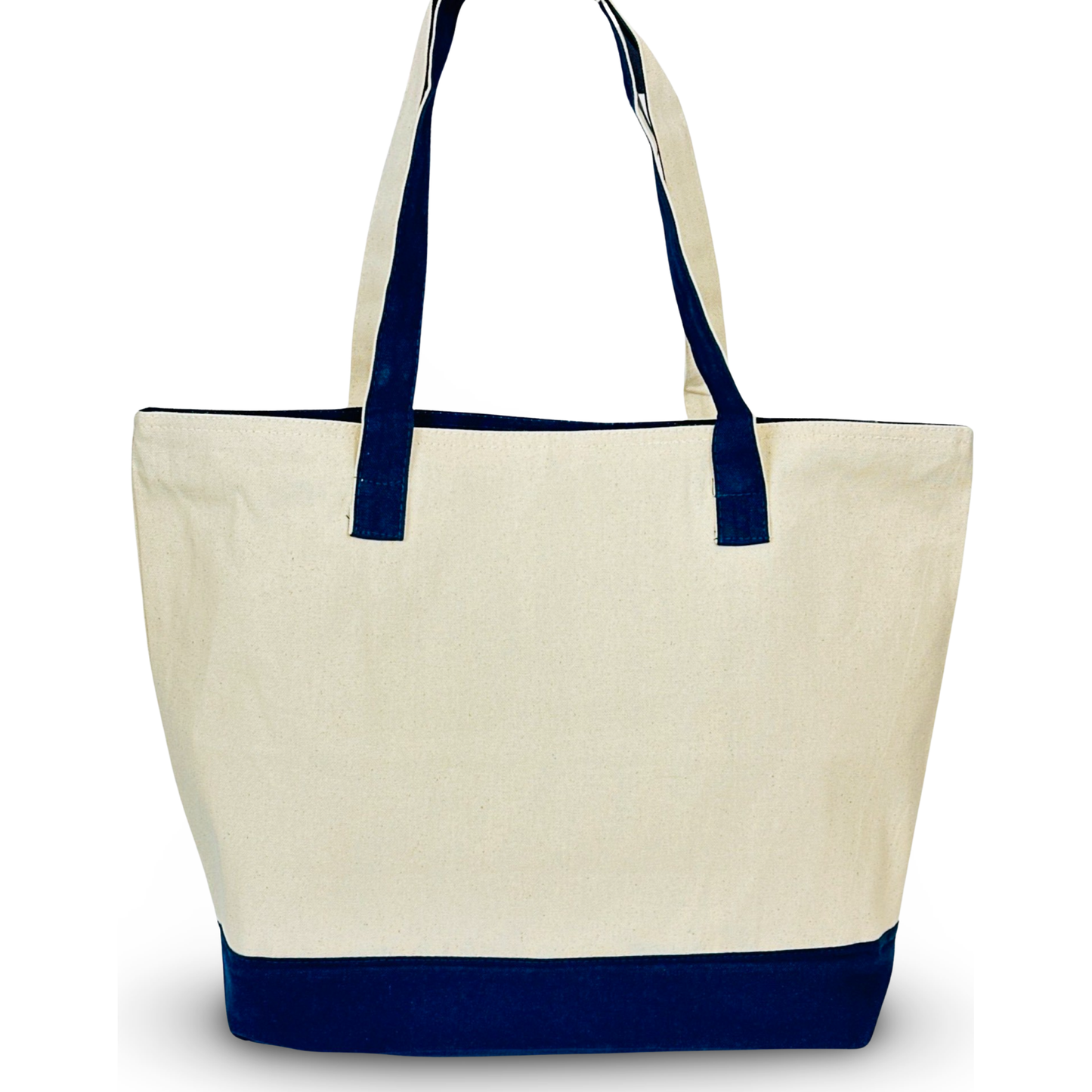 Canvas Tote "Life Is Beach Enjoy the Waves"