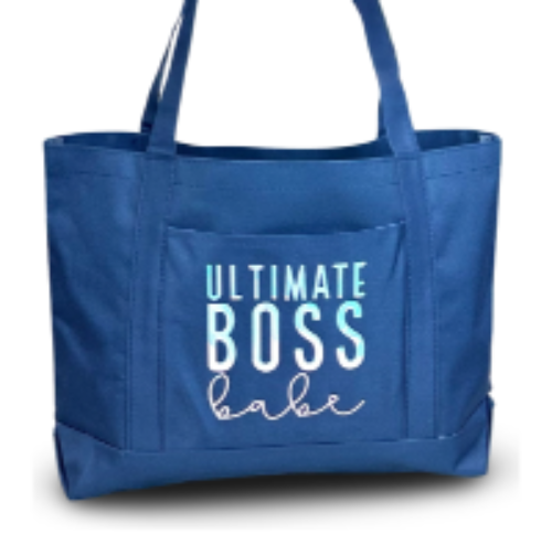 Large Tote Bag "Ultimate Boss Babe"