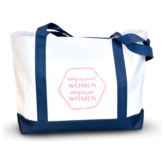 Large Tote Bag "Empowered Women Empower Women"