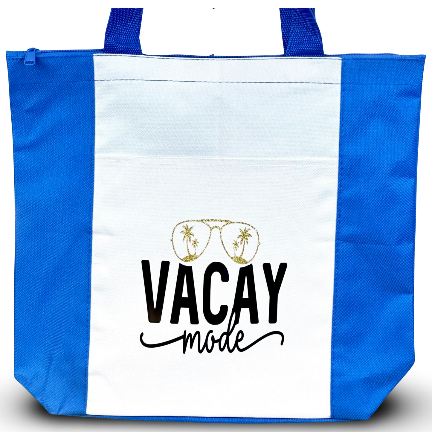 Deluxe Zip Tote Bag "Vacay Mode"